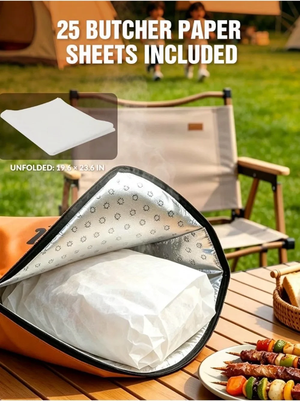 Insulated BBQ Meat Carry Bag
